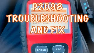 dtc p2098 quickly Fix