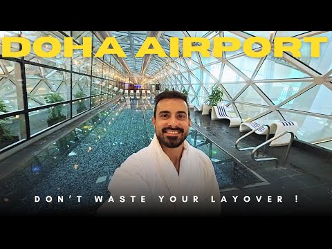 5 BEST THINGS To Do in Doha Airport (HIA) Hamad International Airport, Qatar.