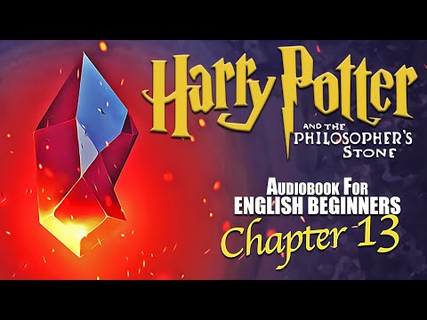 🧙‍♂️⚡HARRY P0TTER BOOK 1 Ch-13⚡🧙‍♂️ audiobook for English Beginners (Leitura Guida)