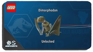 Lego Jurassic World - How To Unlock Dimorphodon Dinosaur Character Location