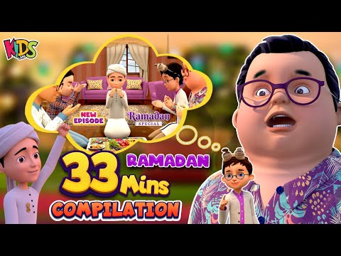 All Ramadan Episodes Compilation | Ghulam Rasool & Kaeez Fatima | Cartoon Series | Kidsland