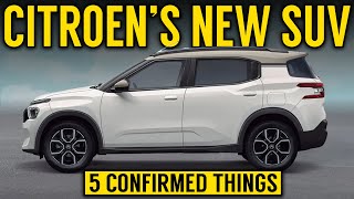 Citroen's upcoming new Suv : 5 Confirmed things | All New details of Citroen c3 aircross 7 seater