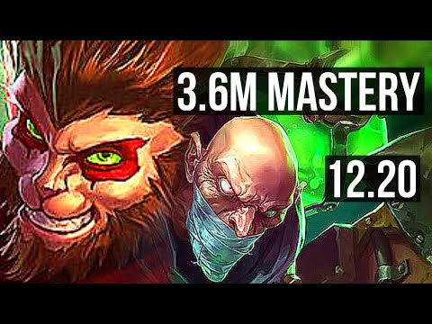 WUKONG vs SINGED (TOP) | 3.6M mastery, 1400+ games, 2/1/3 | EUW Diamond | 12.20