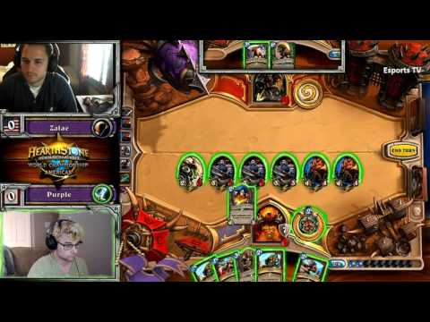 Zalae vs Purple | Hearthstone World Championship 2015 Americas Qualifie| HWC 2015 | HS Esp