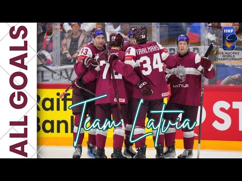All 17 Goals Scored By Team Latvia In IIHF WC 2025