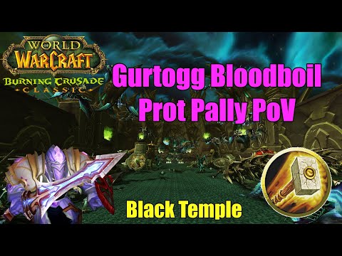Gurtogg Bloodboil Prot Pally MT PoV | TBC Classic Phase 3