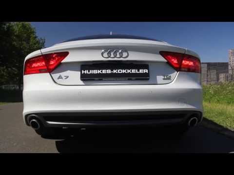 Audi A7 Sportback 3.0 TDI V6 Biturbo Quattro - Acceleration, engine sound