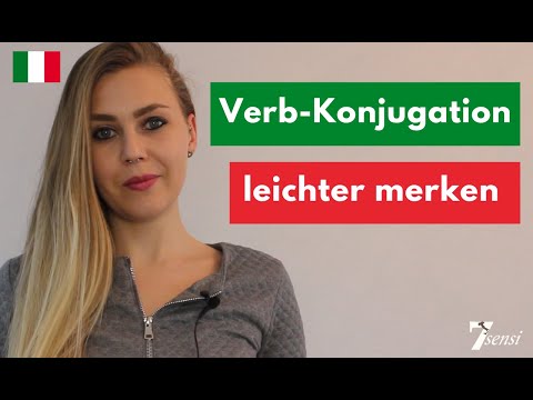 Verbkonjugation besser merken können | Lerntipp Italienisch