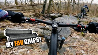 My fav grips for mountain bikers and enduro racers: Ergon GD1 Evo Factory grips