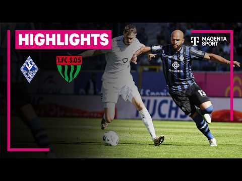 SV Sport Verein Waldhof Mannheim 07 2-2 1. FC Fussball Club Schweinfurt 05 
