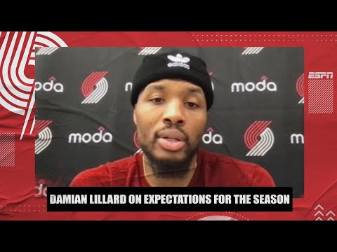 里拉德：拓荒者新賽季「準備好了」！ | NBA on ESPN (Damian Lillard says the Trail Blazers are coming into the season 'comfortable' | NBA on ESPN)