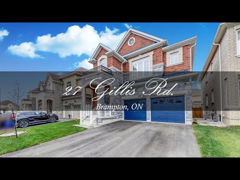 27 Gillis Rd, Brampton, ON