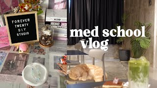 med school vlog ☀️ | end of year 1, research project, summer break!! ft. LUMOS TABLET Review