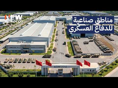 مشروع بناء مناطق للتسريع الصناعي مخصصة للدفاع العسكري بالمغرب.