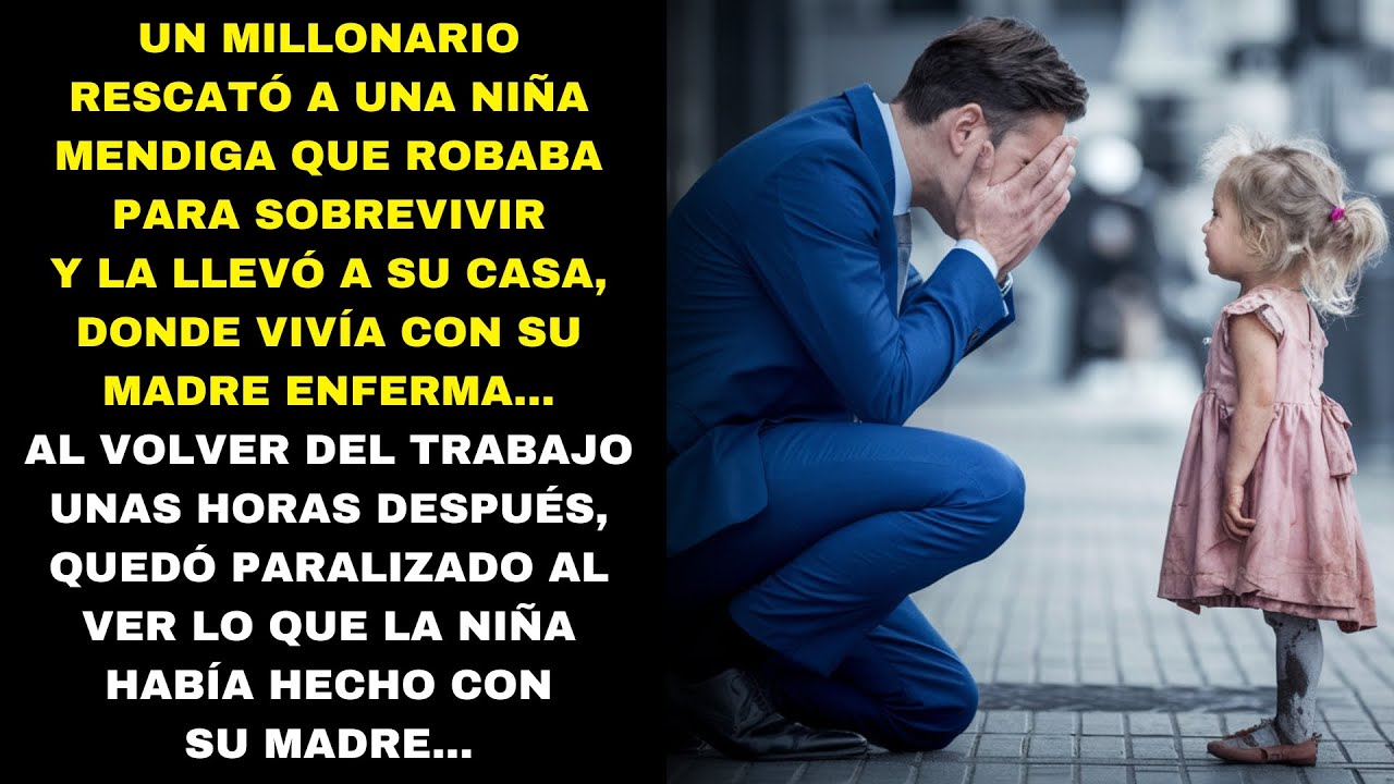 UN MILLONARIO RESCATÓ A UNA MENDIGA Y LA LLEVÓ A SU CASA… HORAS DESPUÉS, ALGO INESPERADO OCURRIÓ.