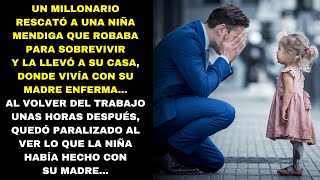UN MILLONARIO RESCATÓ A UNA MENDIGA Y LA LLEVÓ A SU CASA… HORAS DESPUÉS, ALGO INESPERADO OCURRIÓ.