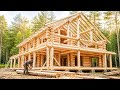 2 Years Building a Massive Log Cabin Alone Deep in the Forest @bjornbrenton @QuantumMakers DEFAULT Thumbnail