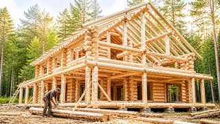 2 Years Building a Massive Log Cabin Alone Deep in the Forest @bjornbrenton @QuantumMakers MQDEFAULT Thumbnail