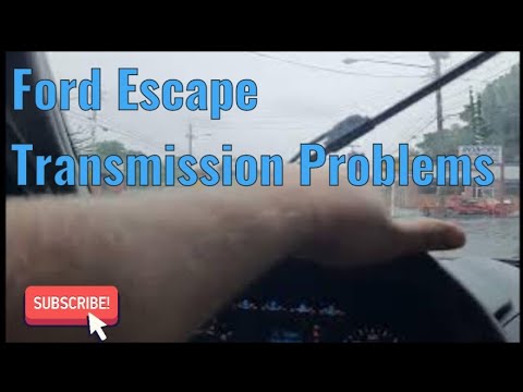 Common Ford Escape Transmission Issues 2011-2018 6F35 6-Speed Auto