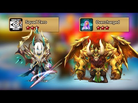 HIGH-G3 SIEGE | Af: Legends VS Squad Zero VS Overcharged | Summoners war