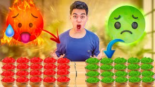 تحدي الزبادي الحار ????ضد الزبادي الحامض ????????