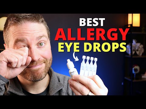 Best Allergy Eye Drops For Itchy Eyes!