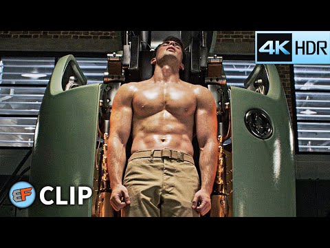 Steve Rogers Transformation Scene | Captain America The First Avenger (2011) 4K HDR Movie Clip