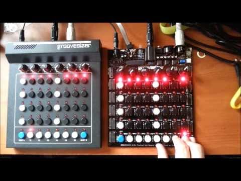 Steve Reich - Piano Phase (played on two Groovesizers)