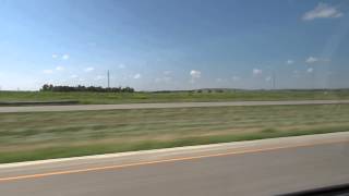 preview picture of video 'Bismarck,ND to Dickinson,ND July 15, 2014 part 3'