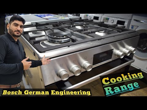 cooking range | hxr390i50k | bosch cooking range with oven | bosch freestanding cooker | oven | hob