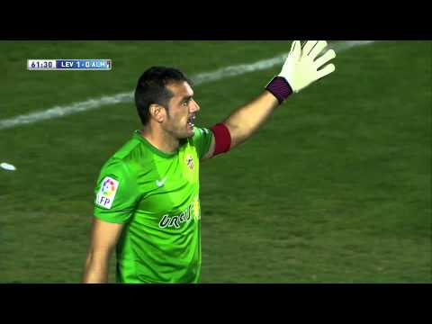 Gol de David Barral (1-0) en el Levante UD - UD Almería - HD
