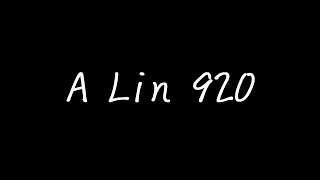 A-Lin 920 歌詞