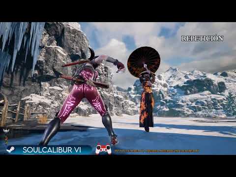 Soul Calibur VI (2.21) - Online casual - Adrianncr (Taki) VS Seyfer (Setsuka) (5/7)
