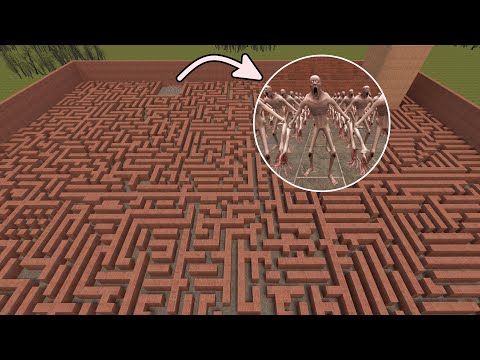 Never Go To Maze With SCP-096 in Garry's Mod!