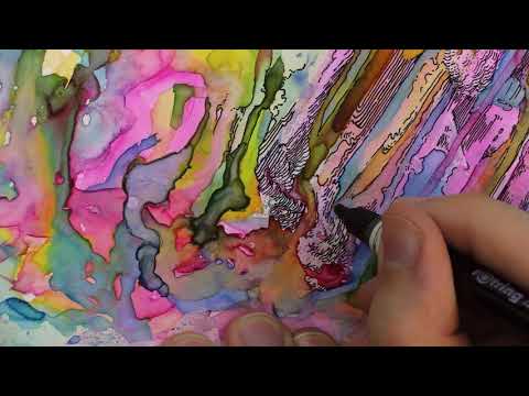 Watercoloring on Yupo (The BEST or the WORST paper?)