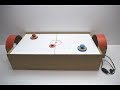 DIY Air Hockey Desktop Game From Cardboard