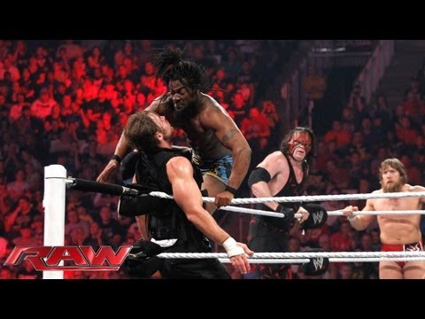 Team Hell No & Kofi Kingston vs. The Shield - Six-Man Tag Team Match: Raw, May 20, 2013