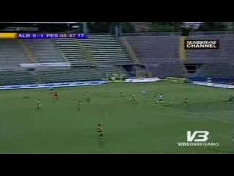 Albinoleffe vs Pescara 1-1 Ruopolo