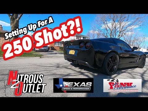 ALL OF THE NITROUS !!! The C6 Gets Nitrous Outlet PROMAX Controller / Stand Alone Fuel cell !!!