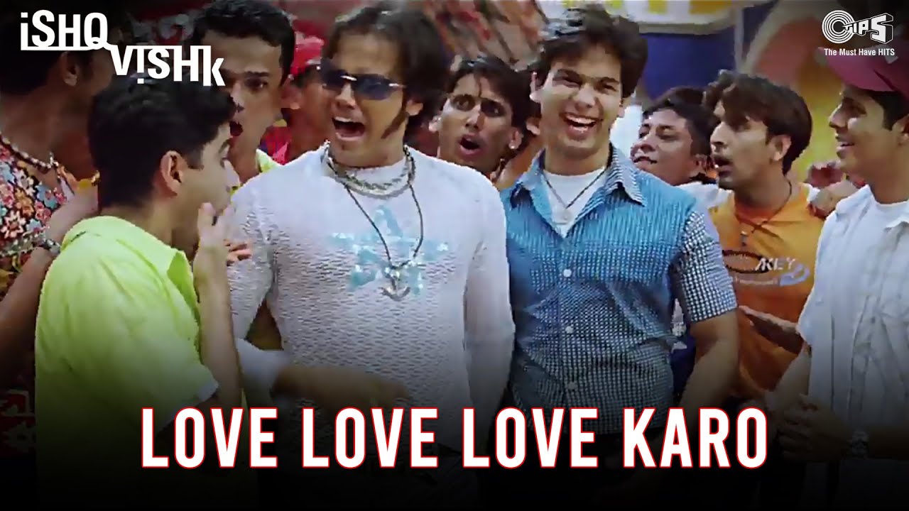Luv Luv Luv Luv Karo, Luv Se Na Tum Daro Lyrics | Ishq Vishk | Priya, Sonu Nigam | Anu Malik