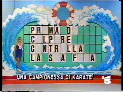 ("''FIdA" E' UN ALTRO NON IL SOLITO!) Ruota Della Fortuna 1993