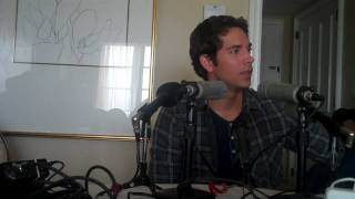 Zach parlant de son exp�rience de com�dien