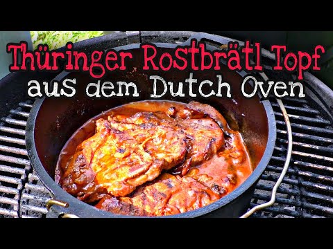 #289 - Thuringian Rostbrätel pot from the Dutch Oven / Guest visit at Oberpfalz BBQ