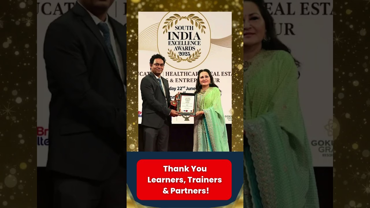 myTectra - Best Online Training Company of the Year 2025 #mytectra #awards2025 #proudmoment #success