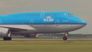 preview picture of video 'KLM PH-BFC Boeing 747-406(M)  City of Calgary approach at Schiphol Amsterdam 30-06-12 14:53 uur'