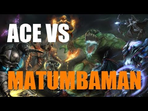 Ace [Meepo] No Mercy to Matumbaman | 8-1 K-D | Dota 2 Pro Gameplay!