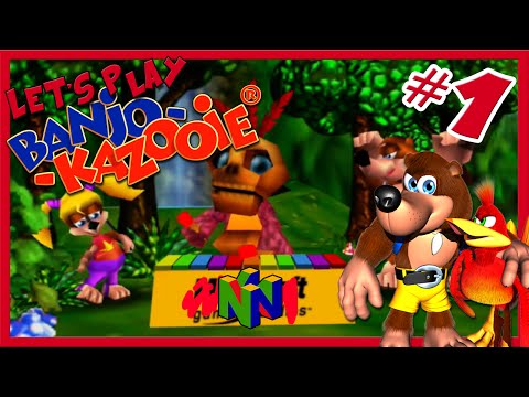 [1] Yooka Laylee Hype! Banjo Kazooie Let's Play [Xbox 360, N64]