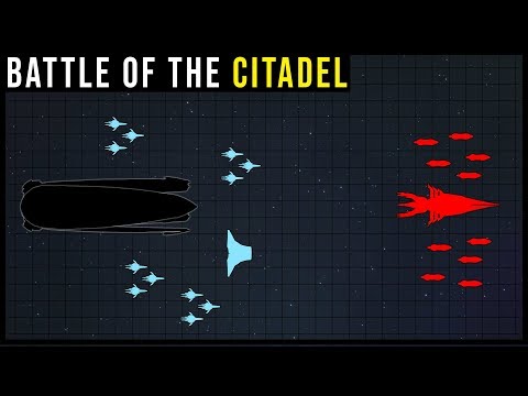 How the CITADEL FLEET defeated SOVEREIGN | Mass Effect Battle Breakdown