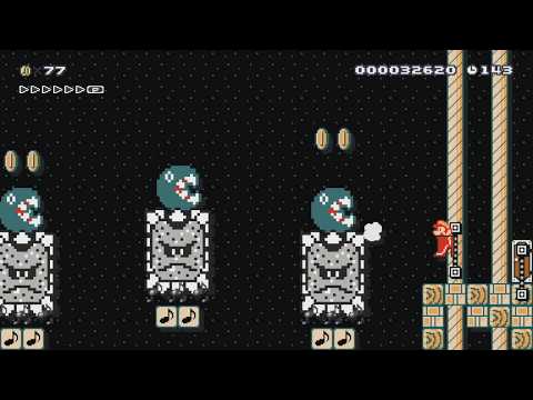 6-4 Rumble Ruins by Farts R Us - Super Mario Maker - No Commentary 1bm