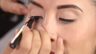Get the Look: Slim & Natural Eyeliner w/ they're real! push-up liner